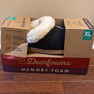 Dearfoam slippers NWT